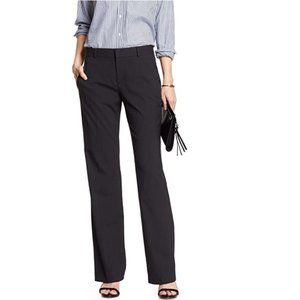 BANANA REPUBLIC Women's Jackson-Fit Classic Suit Trouser Black 4P